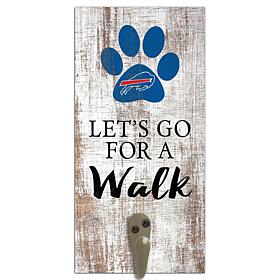 Officially Licensed NFL Buffalo Bills Dog Leash Holder Sign
