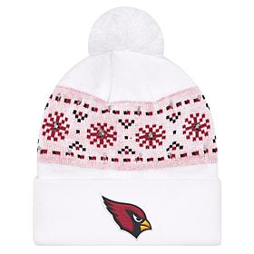 Officially Licensed NFL by Carl Banks Holiday Sweater Light-up Beanie
