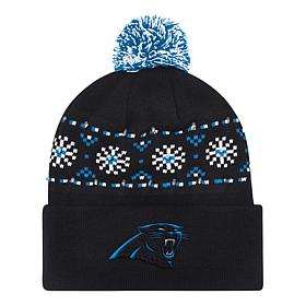 Officially Licensed NFL by Carl Banks Holiday Sweater Light-up Beanie