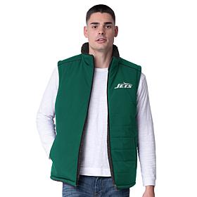 Officially Licensed NFL by Carl Banks Reversible Vest with Pockets
