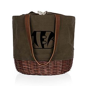 Officially Licensed NFL Cincinnati Bengals Basket Tote Bag