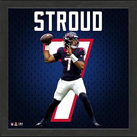 Officially Licensed NFL C.J. Stroud Impact Jersey Frame