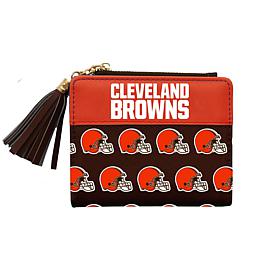 Officially Licensed NFL Cleveland Browns Mini Organizer Wallet