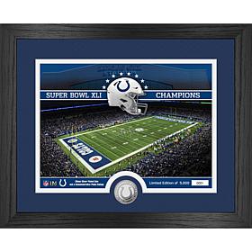 Officially Licensed NFL Colts Stadium Bronze Coin Photo Mint