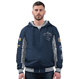 Officially Licensed NFL Cowboys Commemorative Reversible Hooded Jacket