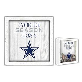 Officially Licensed NFL Dallas Cowboys Saving for Tickets Money Box