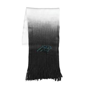 Officially Licensed NFL Dip Dye Scarf - Carolina Panthers
