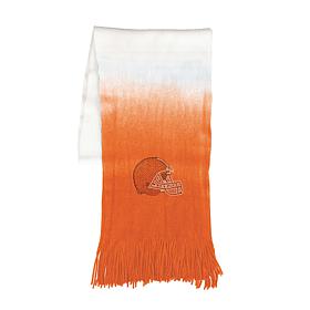 Officially Licensed NFL Dip Dye Scarf - Cleveland Browns