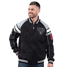 Officially Licensed NFL Faux Suede Jacket by Glll Sports