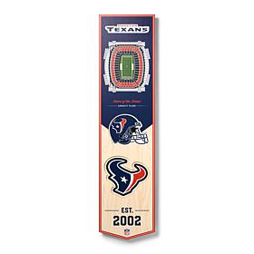 Officially Licensed NFL Houston Texans 3D Stadium Banner