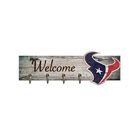Officially Licensed NFL Houston Texans Coat Hanger 6" x 24"