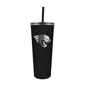 Officially Licensed NFL Jacksonville Jaguars 24 oz. Skinny Tumbler