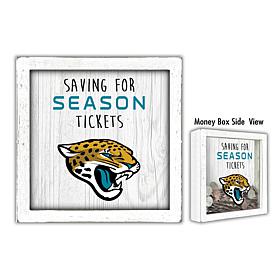 Officially Licensed NFL Jacksonville Jaguars Saving for Ticket Mone...