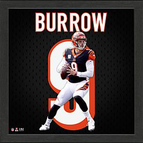 Officially Licensed NFL Joe Burrow Bengals Jersey IMPACT Frame