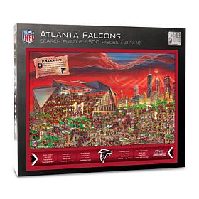 Officially-Licensed NFL Joe Journeyman Puzzle - Atlanta Falcons