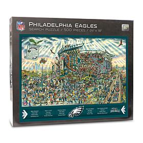Officially-Licensed NFL Joe Journeyman Puzzle - Philadelphia Eagles