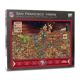 Officially-Licensed NFL Joe Journeyman Puzzle - San Francisco 49ers