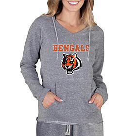 Officially Licensed NFL Ladies Mainstream Long-Sleeve Hoodie - Bengals