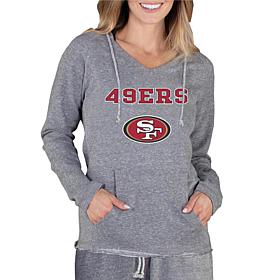 Officially Licensed NFL Ladies Mainstream Long-Sleeve Hoodie - 49ers