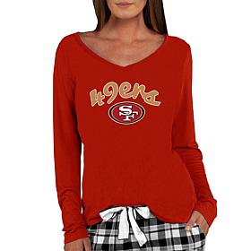 Officially Licensed NFL Ladies Marathon Long-Sleeve Top - 49ers