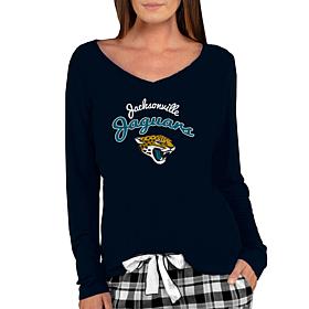 Officially Licensed NFL Ladies Marathon Long-Sleeve Top - Jaguars