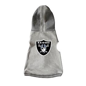 Officially Licensed NFL Las Vegas Raiders Pet Hooded Crewneck