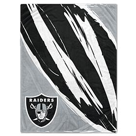 Officially Licensed NFL Las Vegas Raiders Retro Fleece Blanket
