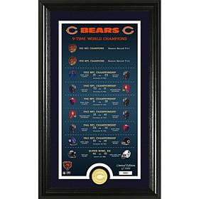 Officially Licensed NFL "Legacy" Bronze Coin Photo Mint - Bears 