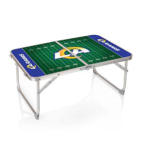 Officially Licensed NFL Los Angeles Rams Mini Portable Table