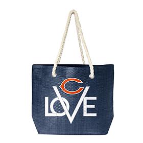 Officially Licensed NFL Love Tote - Chicago Bears
