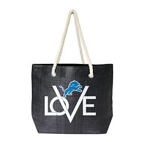 Officially Licensed NFL Love Tote - Detroit Lions