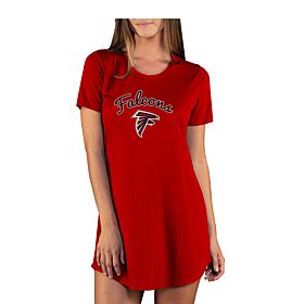 Officially Licensed NFL Marathon Nightshirt by Concept Sports- Falcons