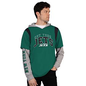 Officially Licensed NFL Men's Long-Sleeve Fashion Layer Top by Glll