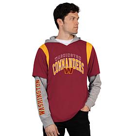 Officially Licensed NFL Men's Long-Sleeve Fashion Layer Top by Glll