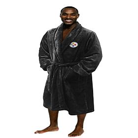 Officially Licensed NFL Men’s L/XL Bathrobe – Steelers