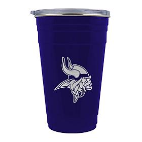 Officially Licensed NFL Minnesota Vikings Tailgater Travel Tumbler