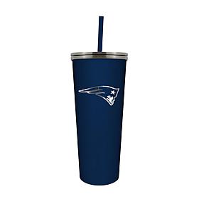 Officially Licensed NFL New England Patriots 24 oz. Skinny Tumbler