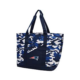 Officially Licensed NFL New England Patriots Super-Duty Camo Tote