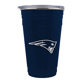 Officially Licensed NFL New England Patriots Tailgater Travel Tumbler