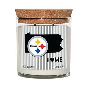 Officially Licensed NFL Pittsburgh Steelers Home State Candle