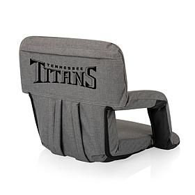 Officially Licensed NFL Portable Reclining Stadium Seat - Titans
