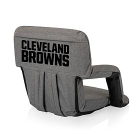 Officially Licensed NFL Portable Reclining Stadium Seat - Browns
