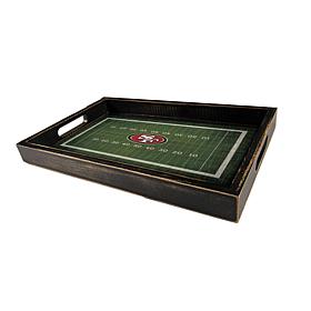 Officially Licensed NFL San Francisco 49ers Team Field Tray