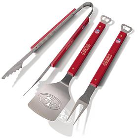 Officially Licensed NFL Spirit Series 3-piece BBQ Set - 49ers