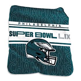 Officially Licensed NFL Super Bowl LlX Champs Silk Touch 60"x50" Throw