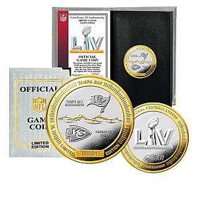 Officially Licensed NFL Super Bowl LV 2-Tone Flip Coin
