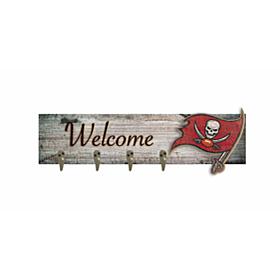 Officially Licensed NFL Tampa Bay Buccaneers Coat Hanger 6" x 24"