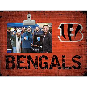 Officially Licensed NFL Team Name Clip Frame - Cincinnati Bengals