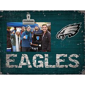 Officially Licensed NFL Team Name Clip Frame - Philadelphia Eagles