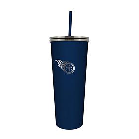 Officially Licensed NFL Tennessee Titans 24 oz. Skinny Tumbler